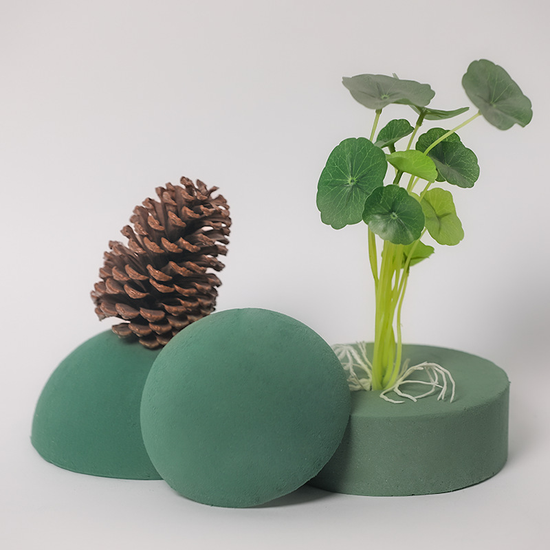 半圆形高品质花泥半球精选材质强力锁水保鲜轻松打造圆润饱满花束