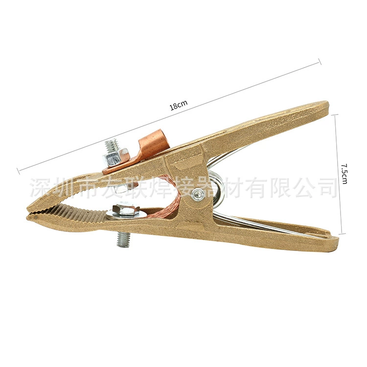 500A Машина для утолщения чистой меди Аргонно-дуговая сварка Плазменный зажим заземления Сварочный зажим Медное заземление