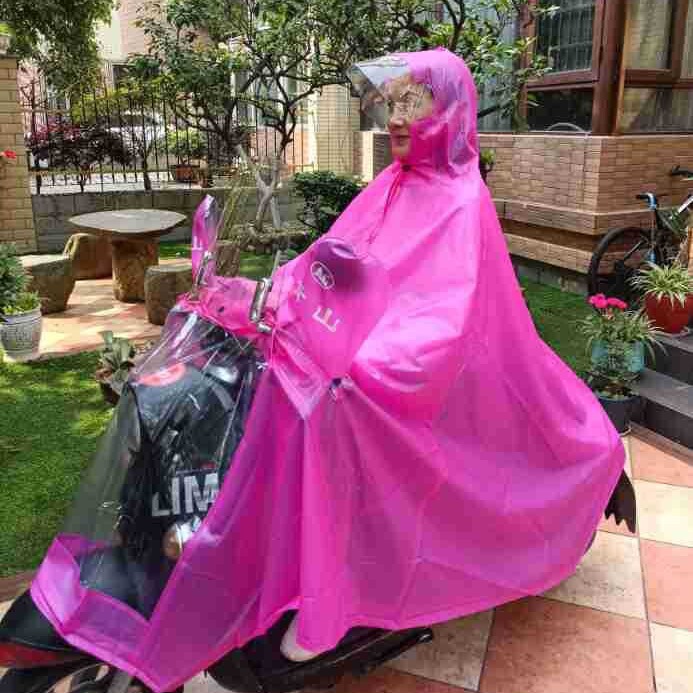 Suitable for Single-Person Windscreen with Pearlescent Film for Electric Vehicles and Motorcycles, Rainproof Poncho Suitable for Single-Person Windscreen with Pearlescent Film for Electric Vehicles and Motorcycles, Rainproof Poncho