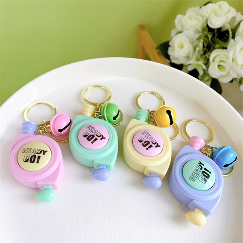 Creative Rhythm Master Game Console Keychain Mini Electronic Game Console Interactive Game Toy Small Pendant Wholesale