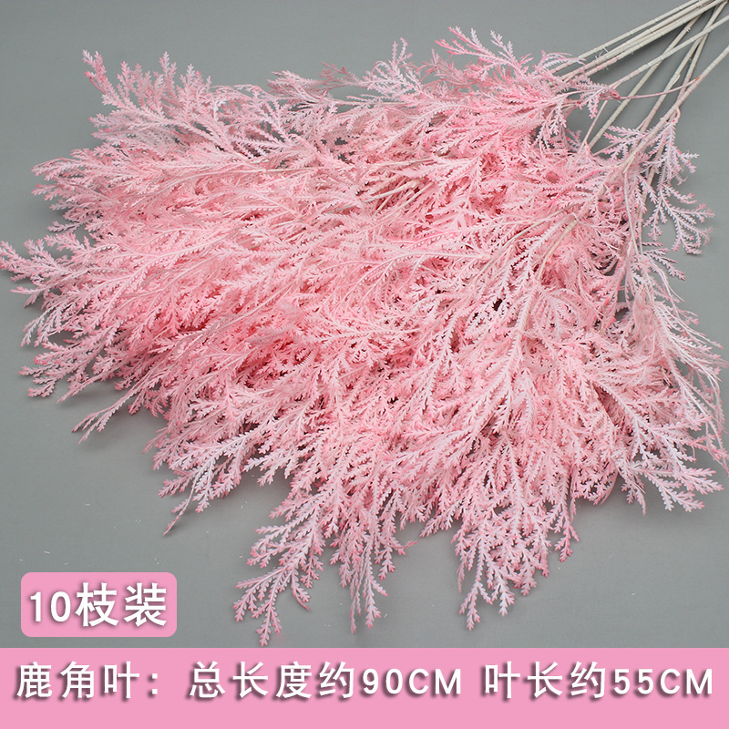 10 flores rosadas bodas flores de seda decoración floral flores falsas hortenida Wenxin Road Artes florales otros