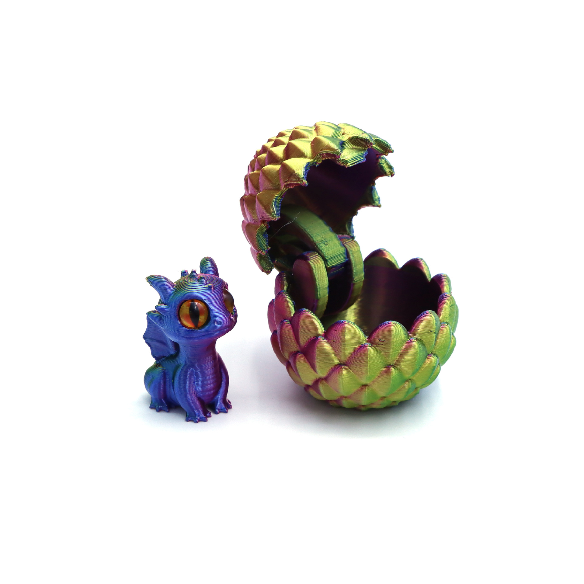 Flip Little Dragon Egg Little Flying Dragon-Color Colorful