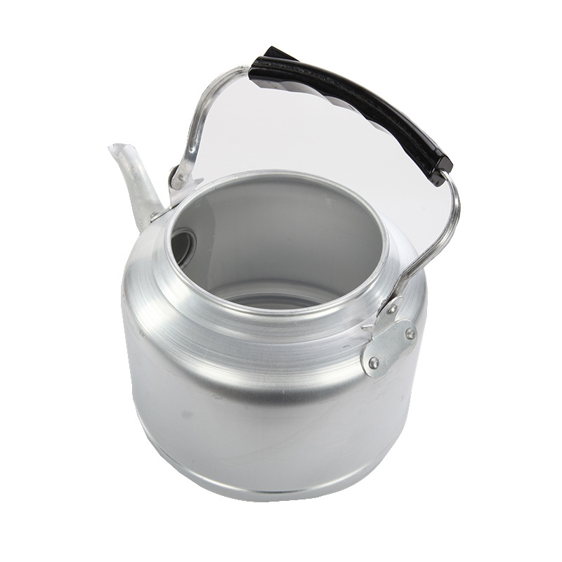 A la vieja usanza de aluminio grueso hervidor de aluminio de gran capacidad tetera hogar estufa de carbón estufa de gas hervidor de aluminio