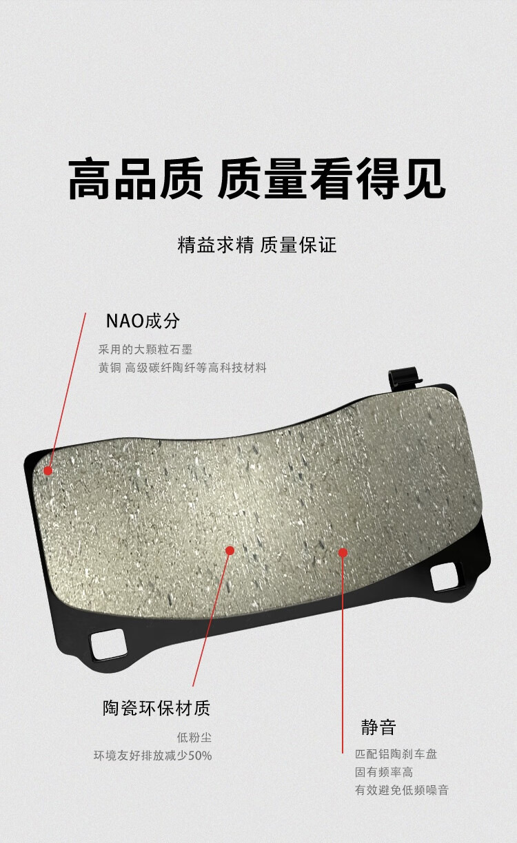 Aluminum Ceramic Brake Disc Pad Kit Electric Vehicle Front Brake Disc Solid Brake Disc for Tesla Model Y