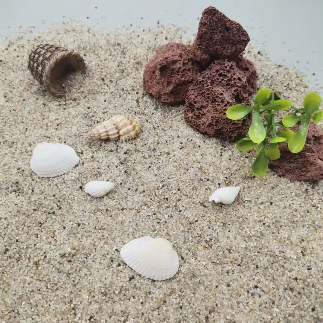 Оптовая Продажа с фабрики круглый песок аквариум пейзаж искусственный песок пруд завод тротуар морской песок мульти-Спецификация