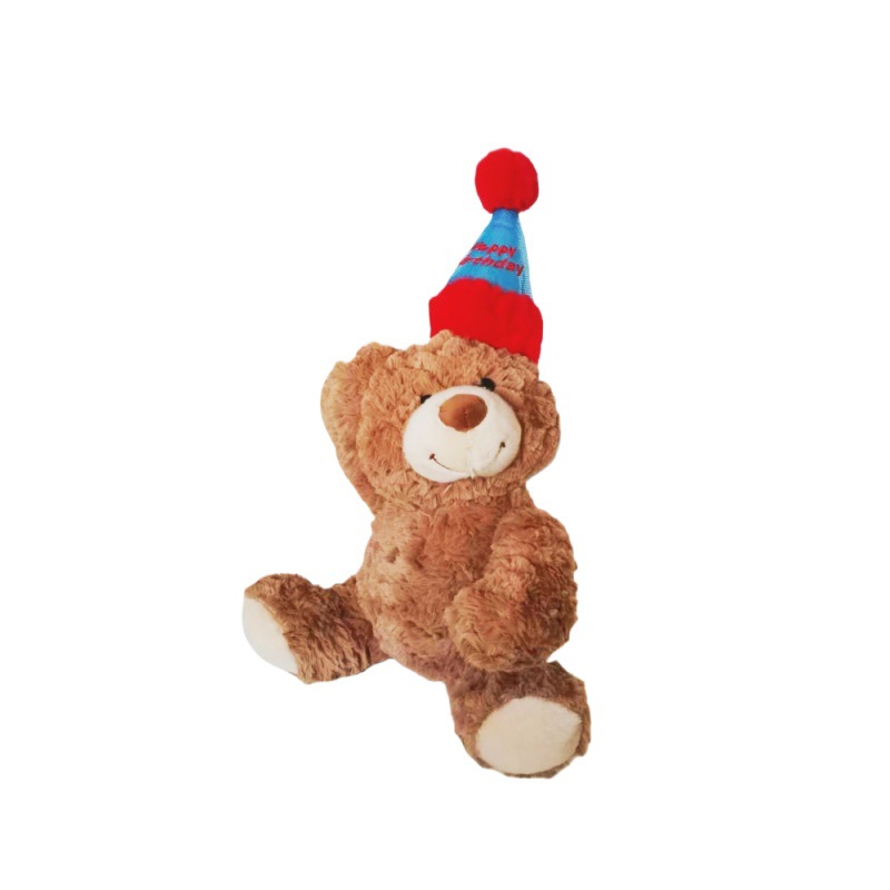 Cumpleaños oso muñeca oso juguete de peluche lindo oso de peluche garra máquina muñeca abrazo oso regalo de Navidad