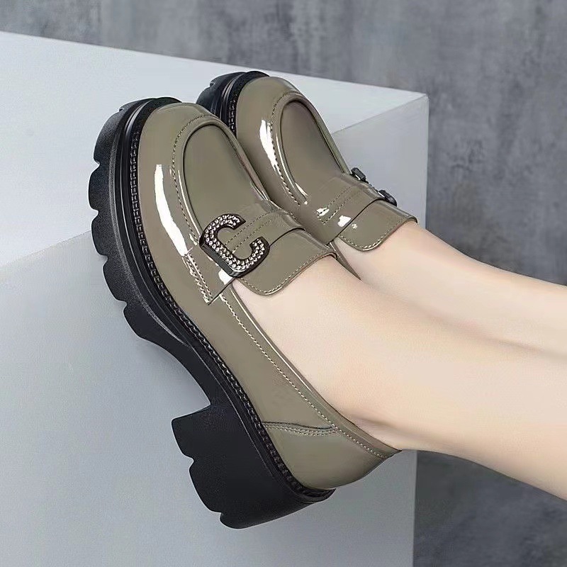 Genuine Soft High-end Fashion Loafers, Stylish New Popular Model, Ultra-soft Women's Leather Versatile Mary Jane Shoes,_vogvips.com