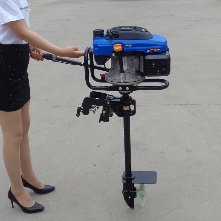 广西高效渔船专业行进挂机 四冲程大马力多效新款汽油柴油 直销