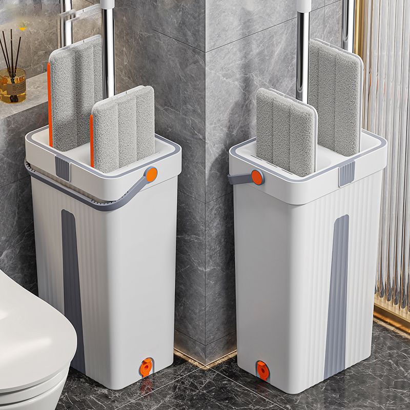 Perezoso trapeador doméstico sin manos plano rotación trapeador