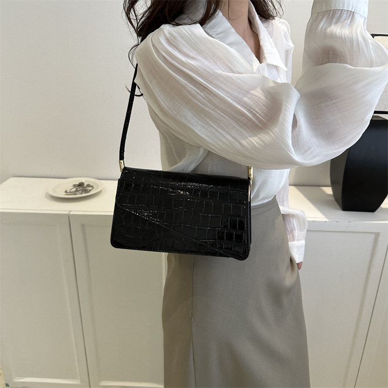 Shangxin 2023 new popular Net red same fashion handbag underarm bag texture all-match shoulder small square bag for women