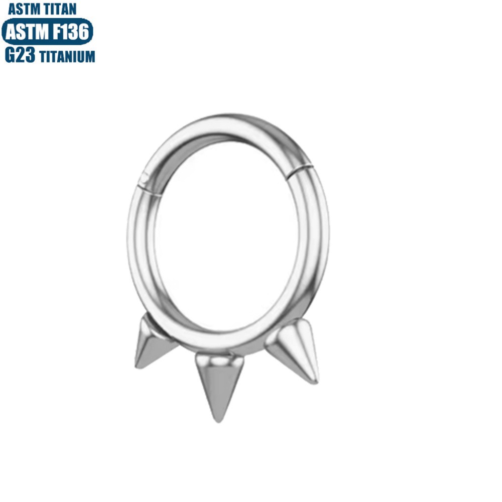 Labret piercing jewelry detail image