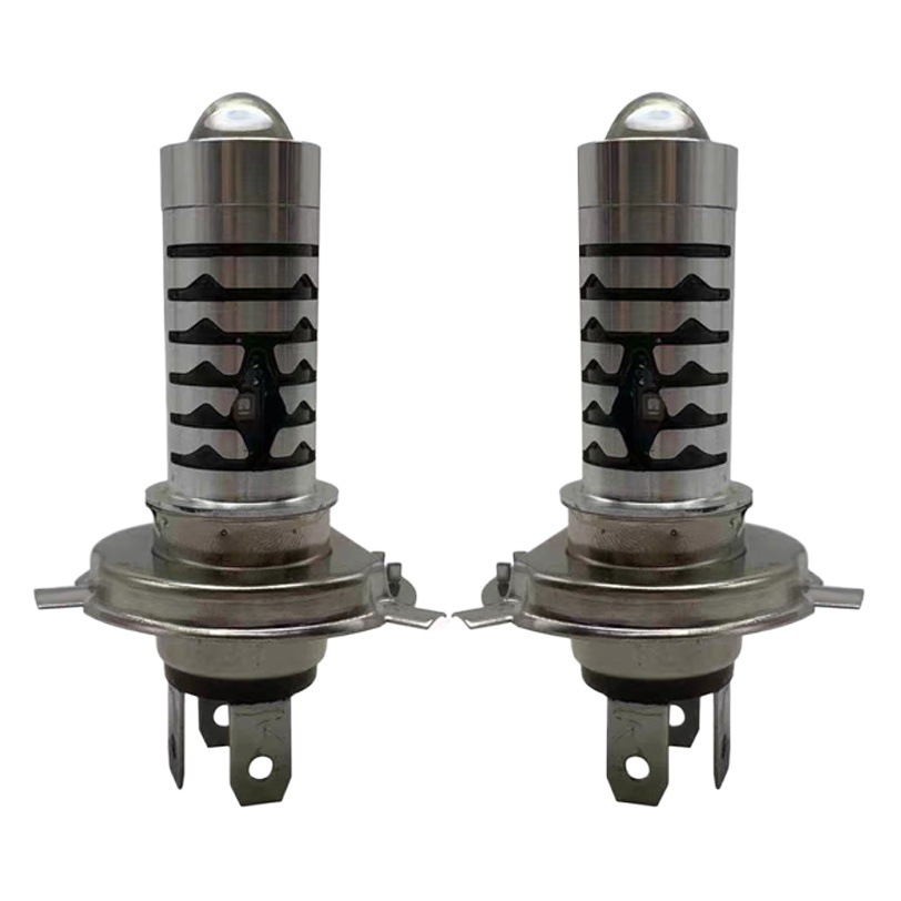 Gema motocicleta LED luz mini lente de luz dual Super brillante proyector vehículo eléctrico triciclo luz LED