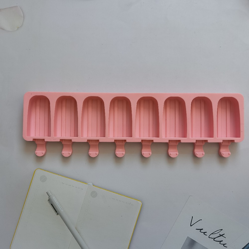 48 molde de silicona de doble ranura para pastel helado pudín molde de postre para jabón