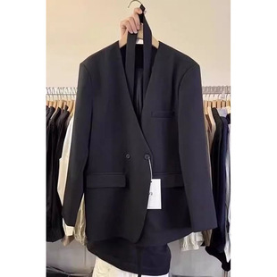 Lotus Leaf Collar Jacket for Women, New Spring & Fall Style, Small Ribbon Design, Niche Collar, Super Popular High-End Suit