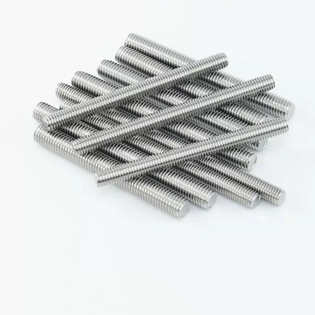 全螺纹通丝螺柱螺杆M3M4M5M6M8M10 304/316/201/不锈钢1米牙条丝