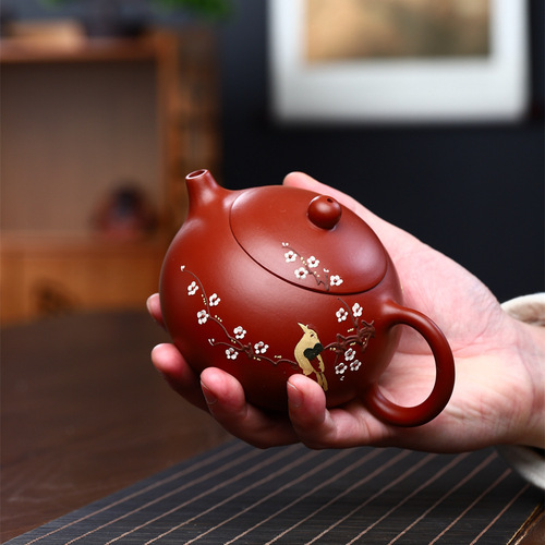 Meihu Yixing Zisha teapot wholesale pure handmade famous original ore Dahongpao Daxishi teapot tea set
