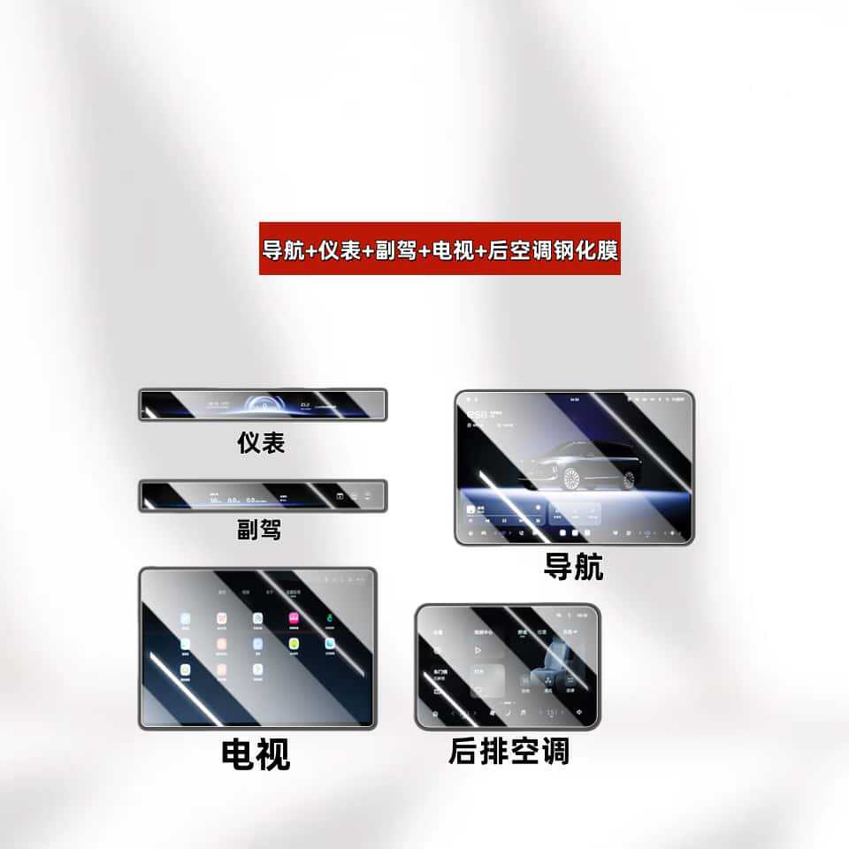 26 Models Suitable for Nio Es8 Screen Tempered Film Modification, Central Control Navigation Film, Interior Decoration Supplies Modification