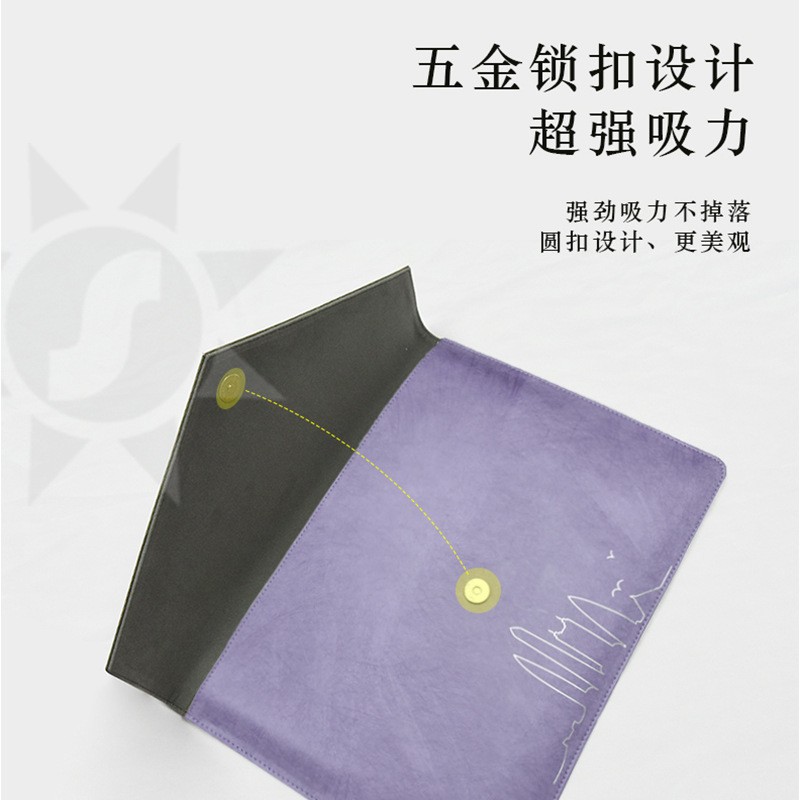 (2개) 제조업체 듀폰 종이 노트북 가방 방수 내마모성 커버 클러치 태블릿 라이너 가방
