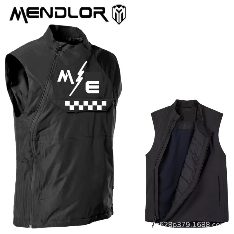 New Cycling Vest Warm Windproof Off-road Motorcycle Suit Vest Outdoor Mountain Bike Vest