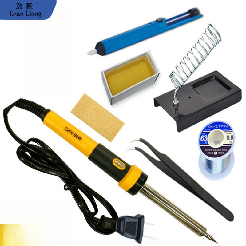 电烙铁套装家用恒温电焊笔学生学校外热式电洛铁焊锡焊接明之包邮