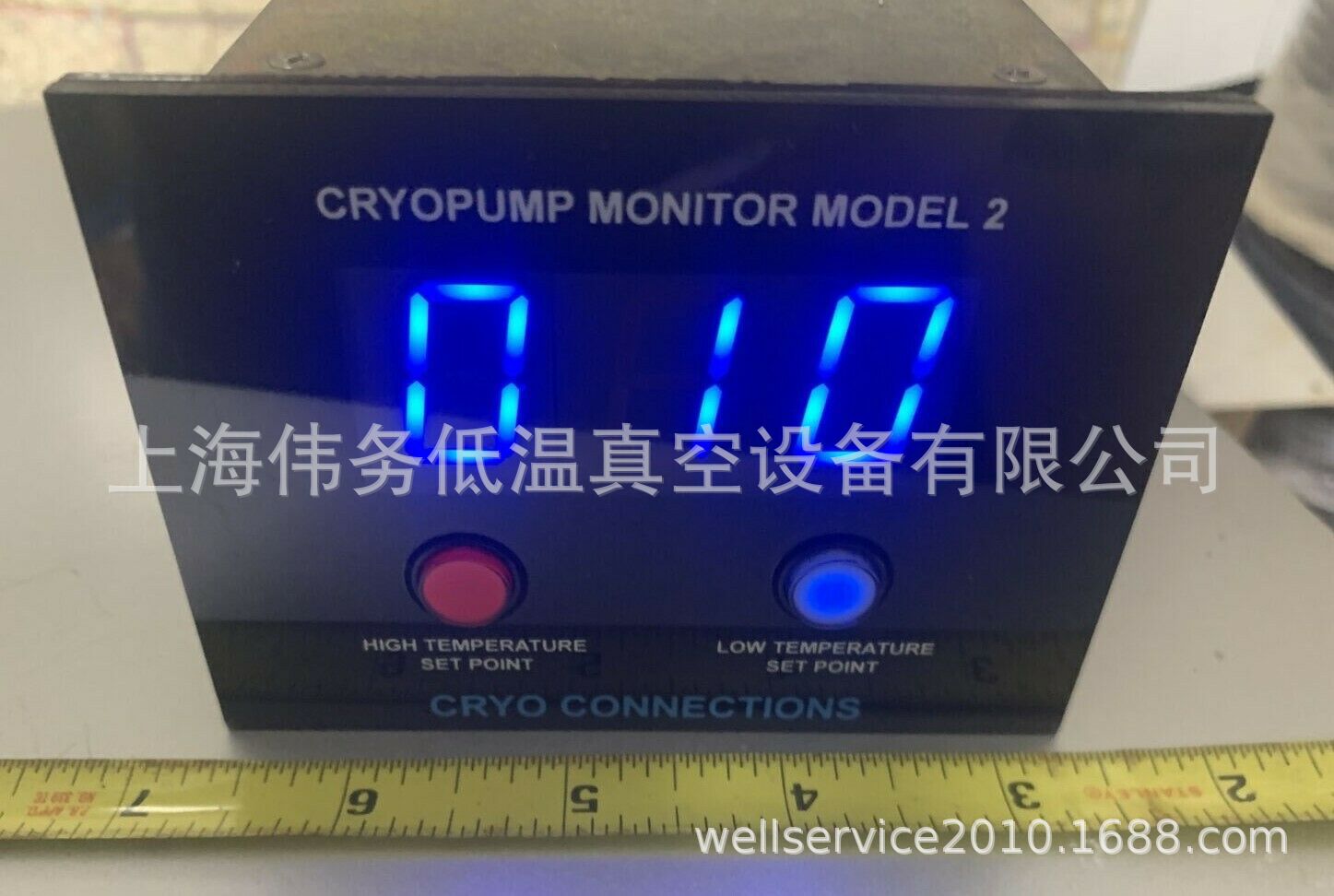 Austin Cryogenics CPM23 Cryopump Monitor Model 2