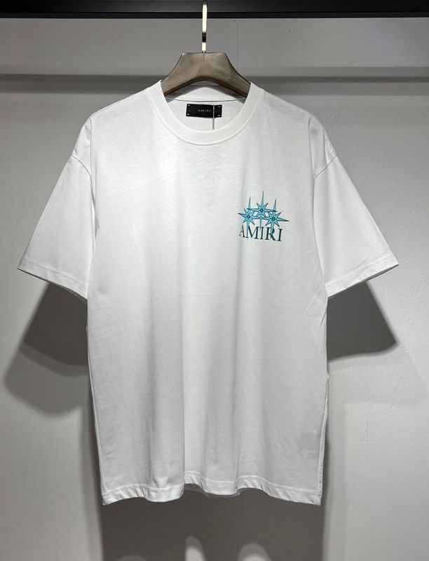 貿易クロスAm新文字クラシックプリント半袖男女同型カップルTシャツiri夏高iri製品タイプ|undefined
