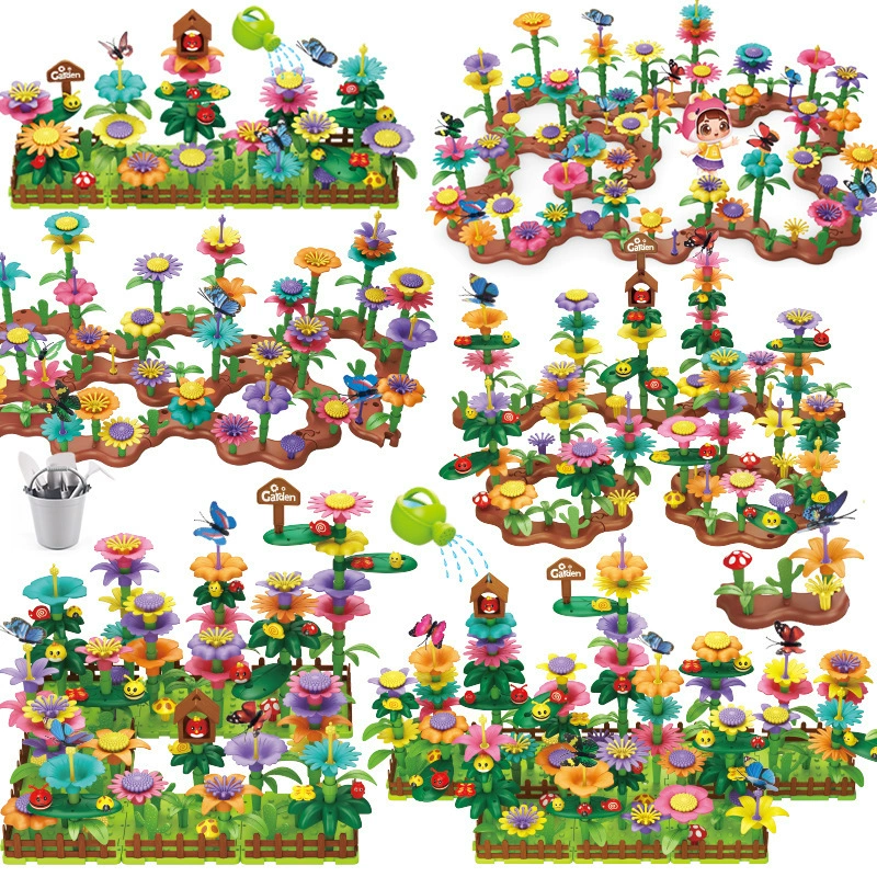 (Cross-border trading), children's variable creative constructor, set, DIY, Birthday gift