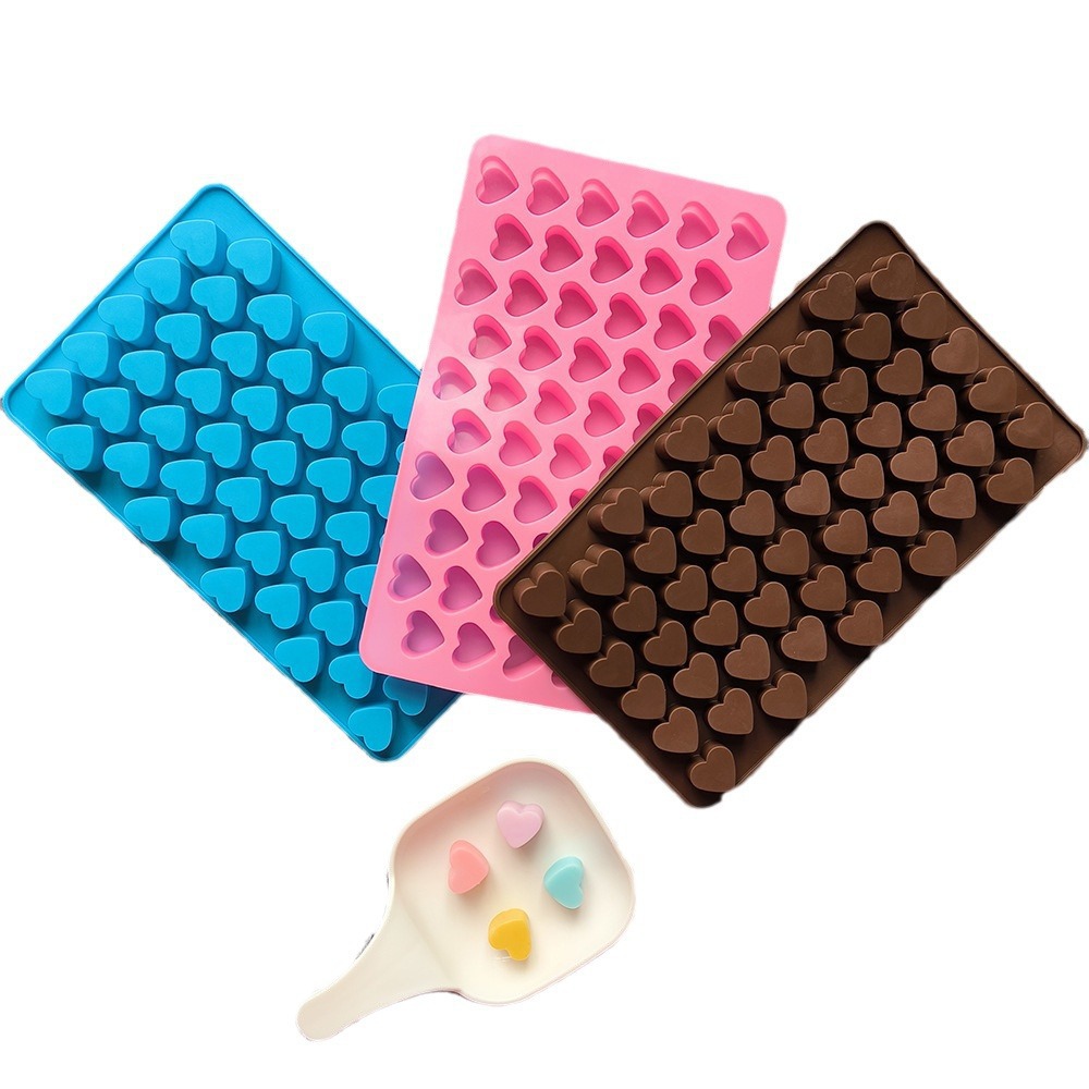 Molde de pastel de silicona 55 litros amor pequeño 410 corazón molde de chocolate DIY molde de decoración molde de pudín