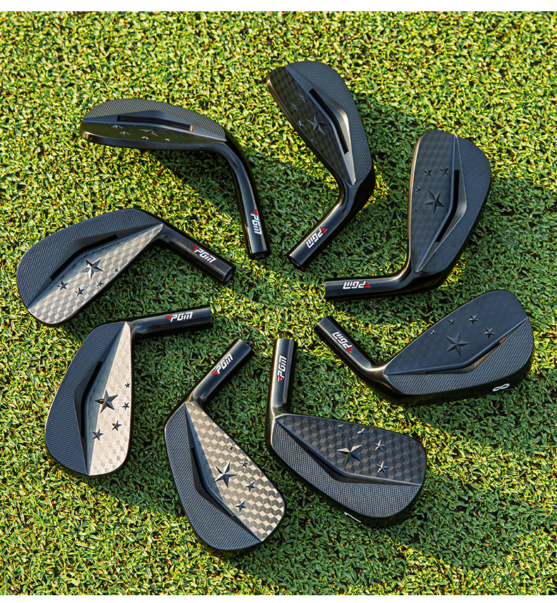Bộ đầu sắt golf PGM rèn sắt mềm trọng tâm thấp — Bộ đầu sắt ngôi sao năm cánh [quy trình rèn sắt mềm/CNC] TIG080 chi tiết 15