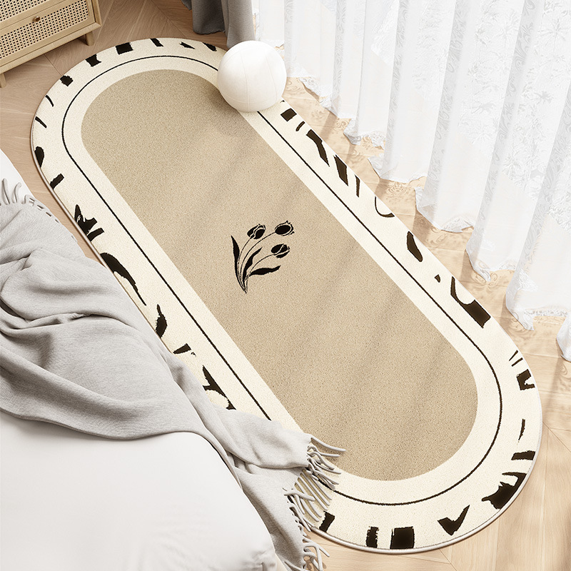 Luz de lujo de alto nivel alfombra de cama dormitorio sala de estar alfombra de cachemir fácil de cuidar alfombra antideslizante anti-desgaste doméstica image 10