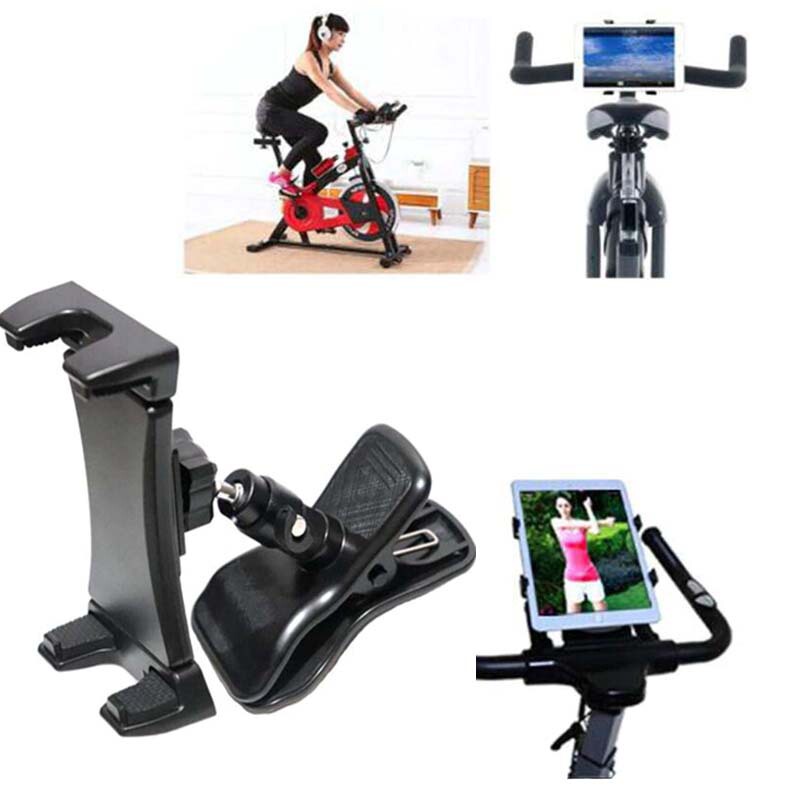 Suitable for ipad tablet clip dynamic bicycle gym bicycle treadmill stroller fixed mobile phone bracket