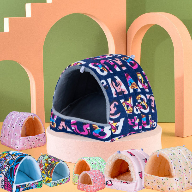 Manufacturer Wholesale Hamster Rabbit Nest Sugar Glider Nest Sugar Glider Cage Small Pet Golden Hamster Parrot Nest Hamster Cage