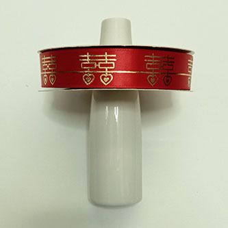 Suministros DE BODA Cinta de oro rojo Embalaje de regalo de mano Xi carácter cinta festiva Cinta Roja al por mayor cinta de encaje