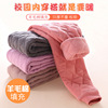 children cotton-padded trousers Boy girl winter thickening Plush CUHK three layers Cotton clip Warm pants school uniform Artifact