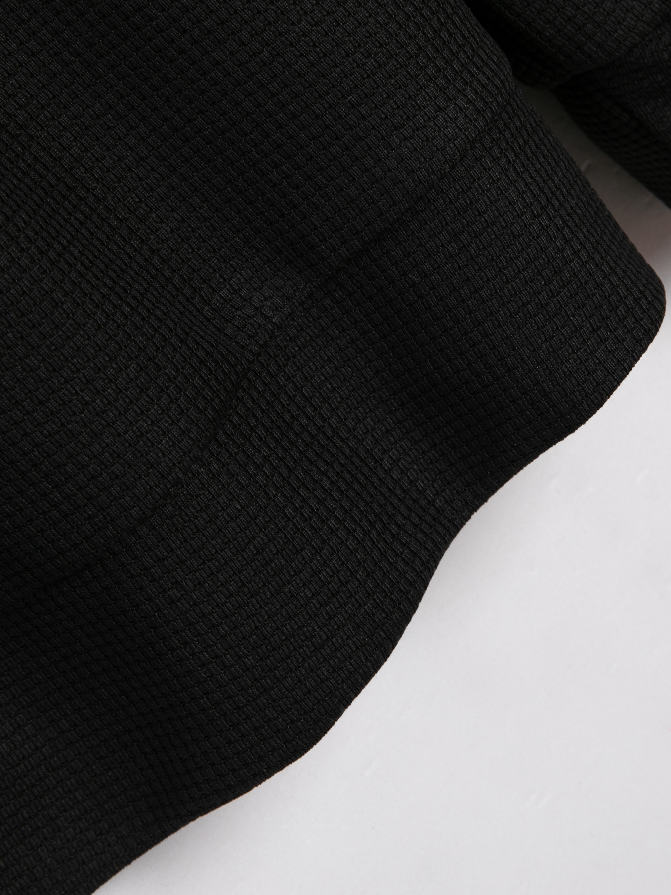 Men's Waffle-knit Half-zip Hoodie Breathable Pullover Sporty_voghion.com