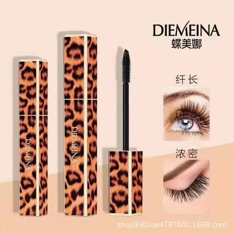 Diemina 988 тушь для ресниц с леопардовым принтом, густая, удлиняющая, керлинговая, для похудения, не размазывается, водонепроницаемая, защита от пота, оптовая продажа