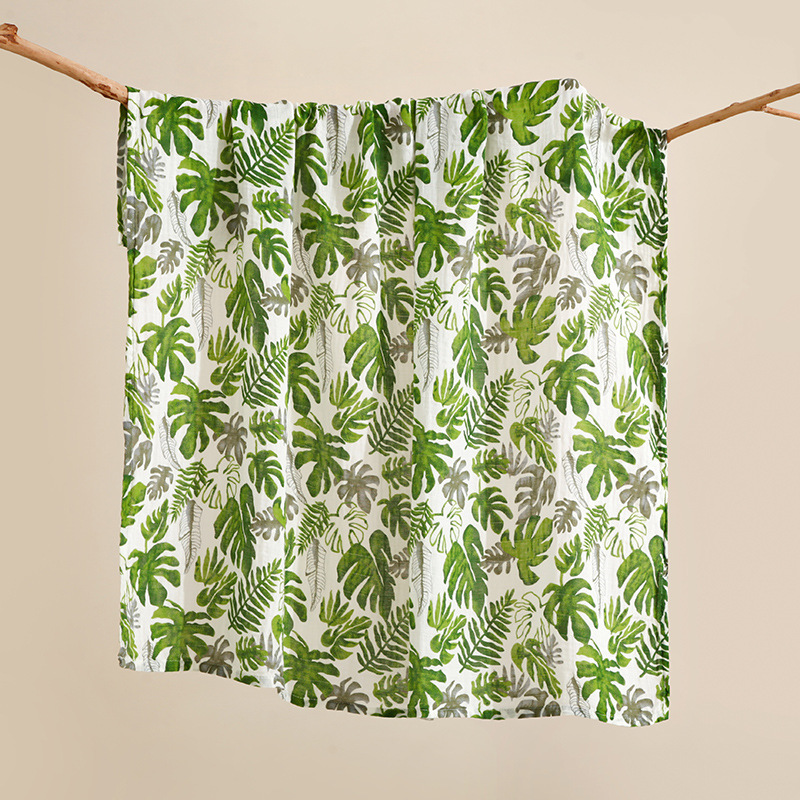 Toalla de baño para bebé, gasa de algodón puro clase A, doble capa transpirable, absorbente, manta fina, envoltura para bebé, venta al por mayor para niños