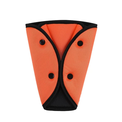 pad seat belt holder, Seat belt shoulder pad - orange