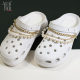 New Cross-border Cave Shoes Pearl Chain Garden Shoes DIY Shoe Chain Shoe Accessories Small Fragrant Style Chain Waist Chain
