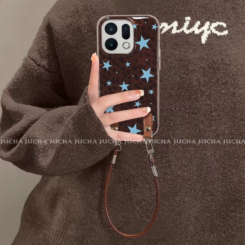 Suitable for Oppo Find X9 Pro Phone Case, Minimalist Ins Style, Oppo Find X8 Fresh Style, Durable Leopard Print Stars Suitable for Oppo Find X9 Pro Phone Case, Minimalist Ins Style, Oppo Find X8 Fresh Style, Durable Leopard Print Stars