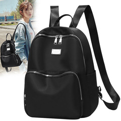 Factory 2024 Women's Bag New Korean Style Versatile Backpack Fashion College Style Wide Strap Single Anti-Theft Double Shoulder Bag