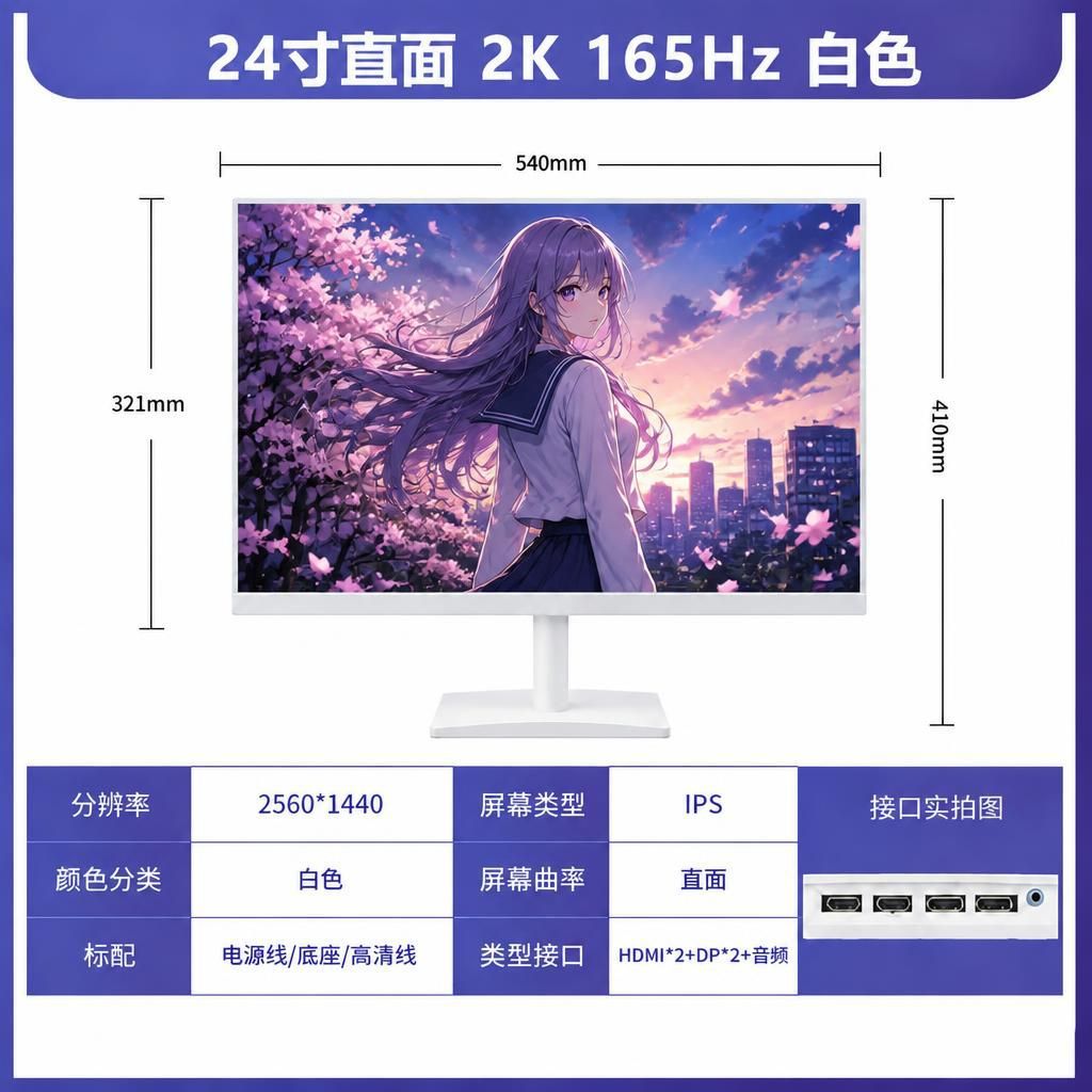 24 英寸 高刷显示器主图 1