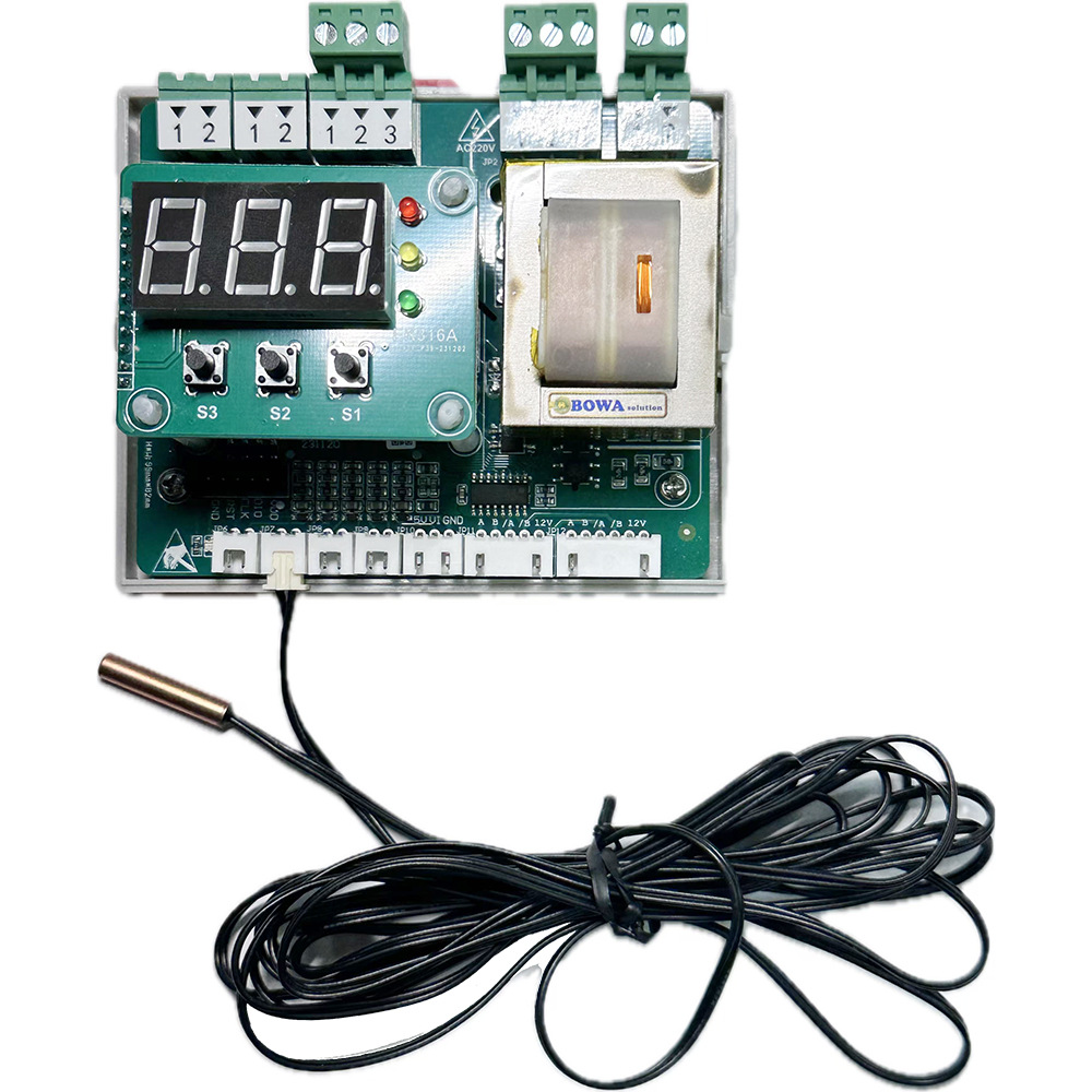 温度驱动调节阀控制板用于制冷或制热l流量调节实现和维持设计温