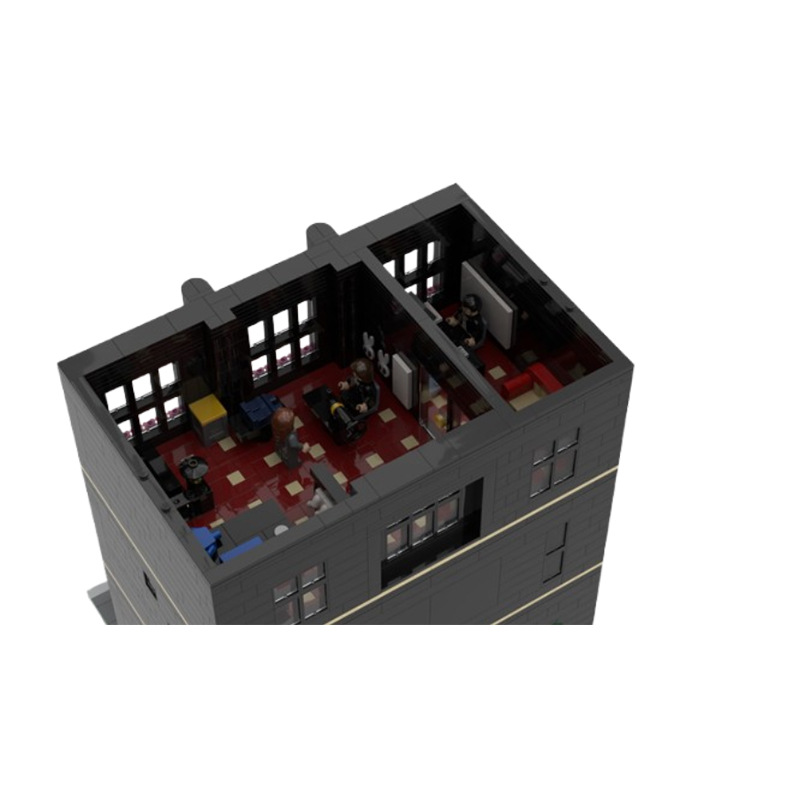 Creative Bookstore Small Particle Building Block Educational Toy_voghion.com