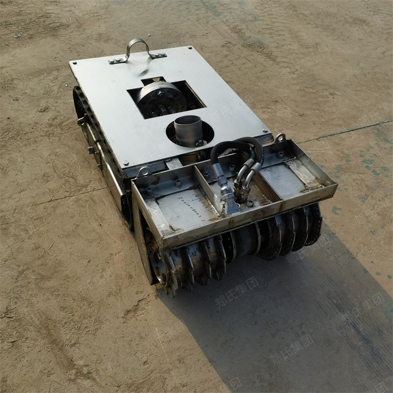 履带式水下清淤机器人管道河道防汛抽排水自行走遥控污泥清 理设