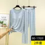 薄款圆领外穿大码睡衣
