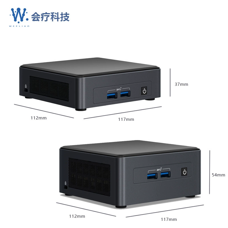 Intel 11-го поколения NUC11TNHI5/TNKI5/TNHI50L yuan космический культурный тур VR устройство компьютер