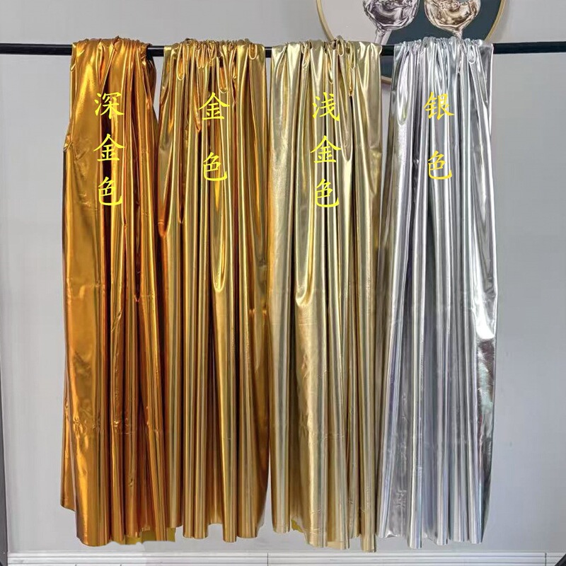 Elastic Gold and Silver Foil Fabric for Weddings, Shiny Festival Stage Backdrop, Wedding Photography Decoration, Tablecloth, Curtain Fabric Elastic Gold and Silver Foil Fabric for Weddings, Shiny Festival Stage Backdrop, Wedding Photography Decoration, Tablecloth, Curtain Fabric