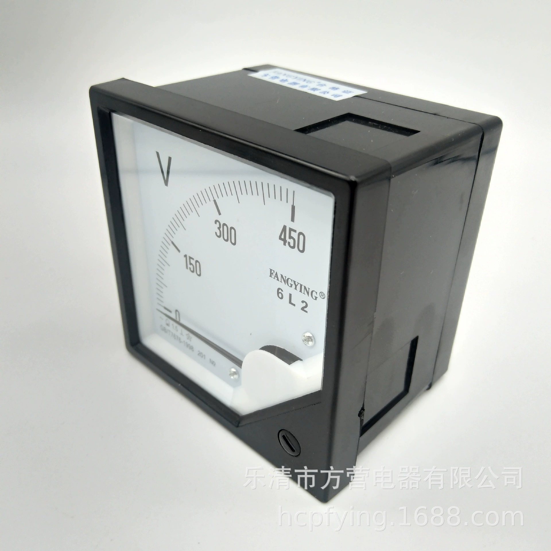 Вольтметр 6Л2 стрелочный, 450В, для измерения высокого напряжения, промышленный электрический измеритель