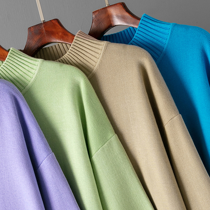 Vêtements pour femmes vêtements pour femmes 2023 automne nouvelle mode décontractée jupe longue costume deux pièces pull en gros_voghion.com